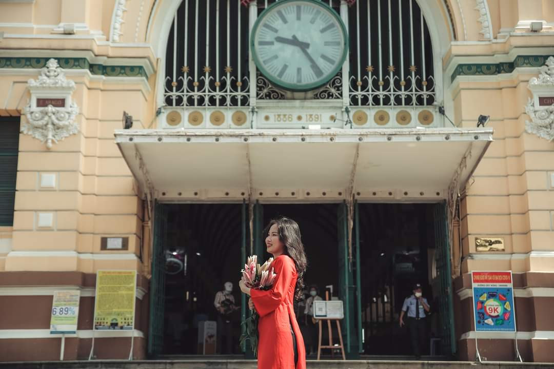 Ghé Bưu Điện Thành phố chụp ảnh Tết luôn và ngay nào! (Ảnh: Thùy Dương)