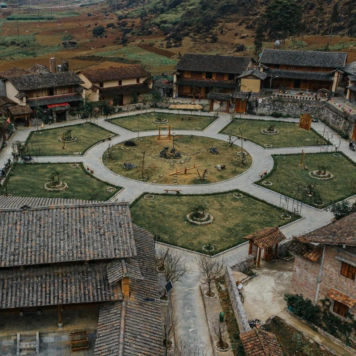 Khung cảnh yên bình mang vẻ đẹp của dân tộc Mông. (Ảnh: Nguyễn Thành Luân)