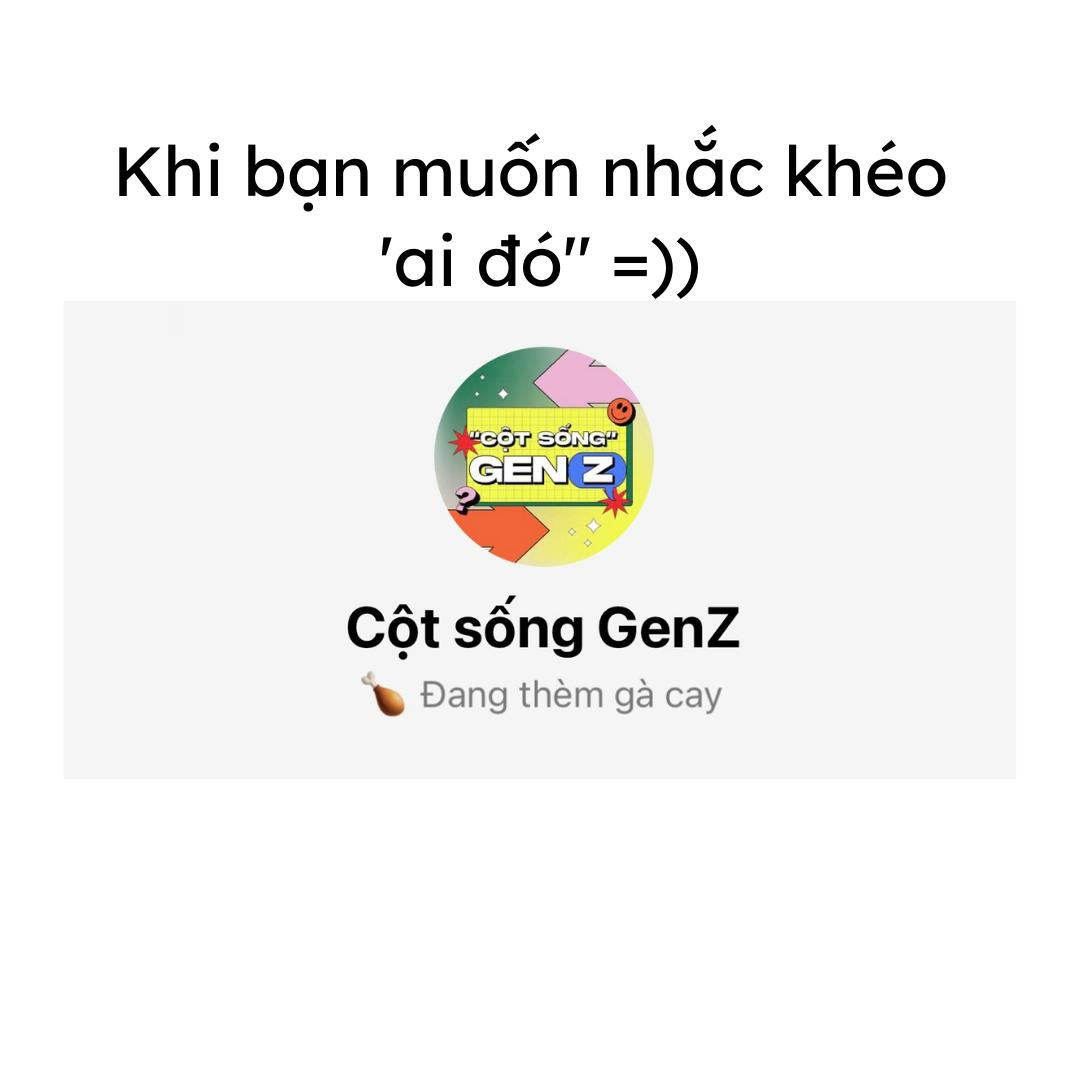 Ai thương mình mà đọc được sẽ dẫn mình đi ăn phải không? (Ảnh: Fanpage Cột sống GenZ)