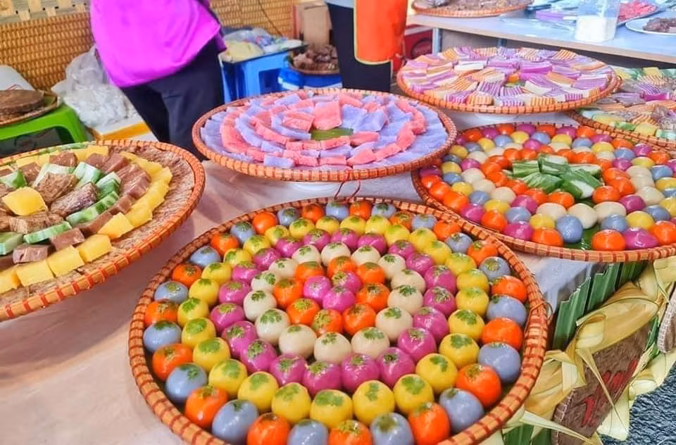 Những món bánh đầy sắc màu thu hút người xem ngay từ cái nhìn đầu tiên!