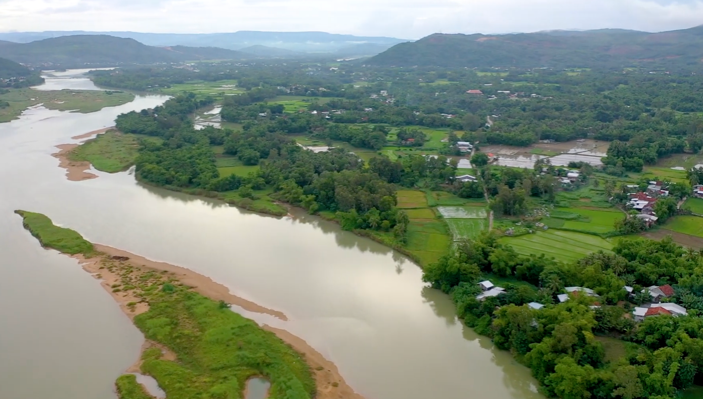 Vùng đất làng An Thổ có phong cảnh hữu tình và ghi dấu nhiều sự kiện lịch sử của tỉnh Phú Yên. Ảnh: Công Hoan.