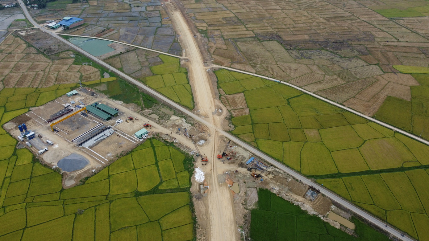 Dự án cao tốc Khánh Hòa - Buôn Ma Thuột đang vướng mặt bằng tại thị xã Ninh Hòa.