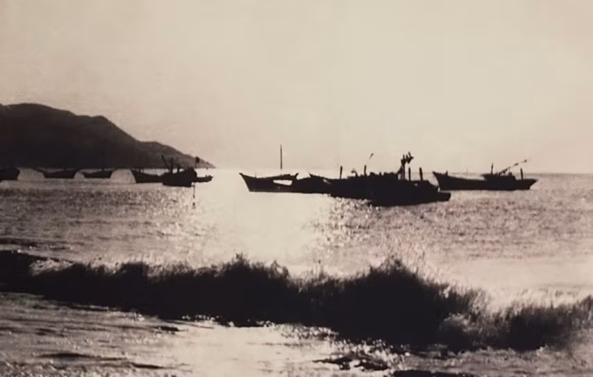 Cửa Thị Nại, căn cứ thủy quân Tây Sơn, Bình Định. Nguồn: Bảo tàng Quang Trung.
