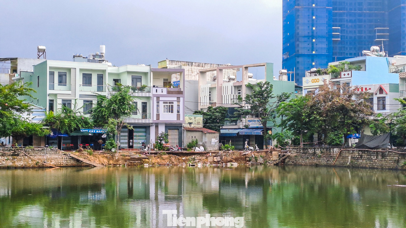 Bàu Sen là một trong những hồ sinh thái ở TP. Quy Nhơn. Ảnh: Trương Định