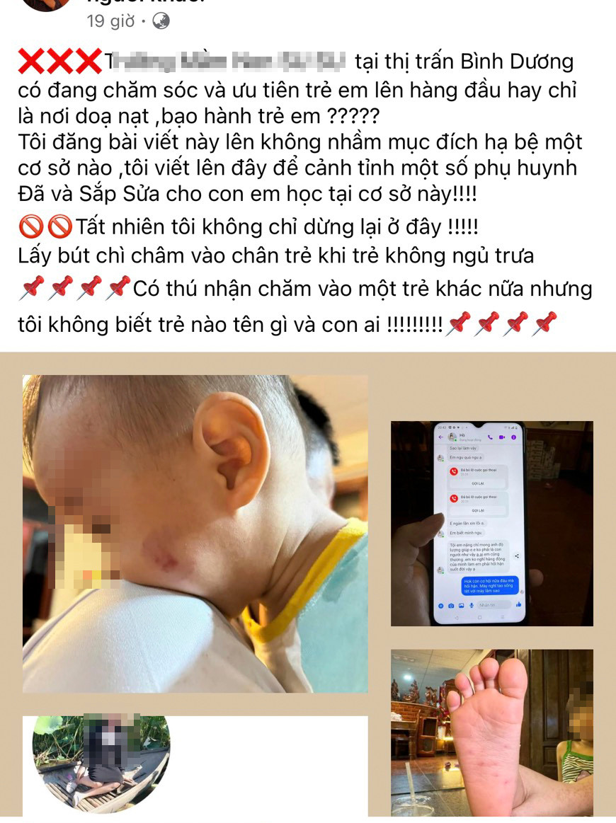 Tài khoản Facebook T.T chia sẻ thông tin sự việc lên mạng xã hội. Ảnh chụp màn hình Tài khoản Facebook T.T chia sẻ thông tin sự việc lên mạng xã hội. Ảnh chụp màn hình