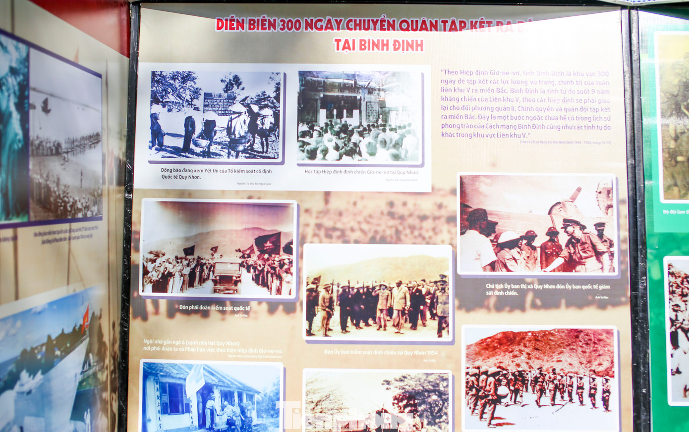 Tròn 70 năm trước, Cảng Quy Nhơn được chọn là địa điểm với 300 ngày để tập kết cán bộ, chiến sĩ và đồng bào Liên khu V ra Bắc. Ảnh: Trương Định Tròn 70 năm trước, Cảng Quy Nhơn được chọn là địa điểm với 300 ngày để tập kết cán bộ, chiến sĩ và đồng bào Liên khu V ra Bắc. Ảnh: Trương Định