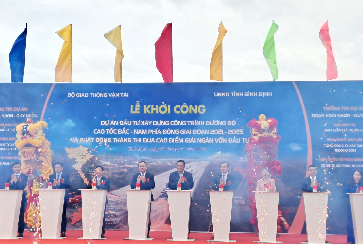 Lễ khởi công (Ảnh: Trương Định).