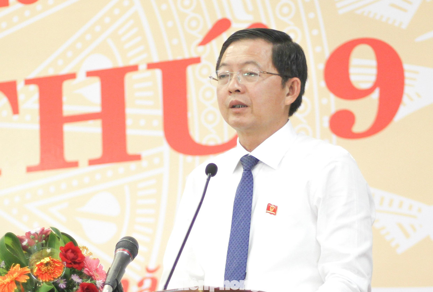 Ông Hồ Quốc Dũng, Bí thư Tỉnh ủy Bình Định. Ảnh: Trương Định