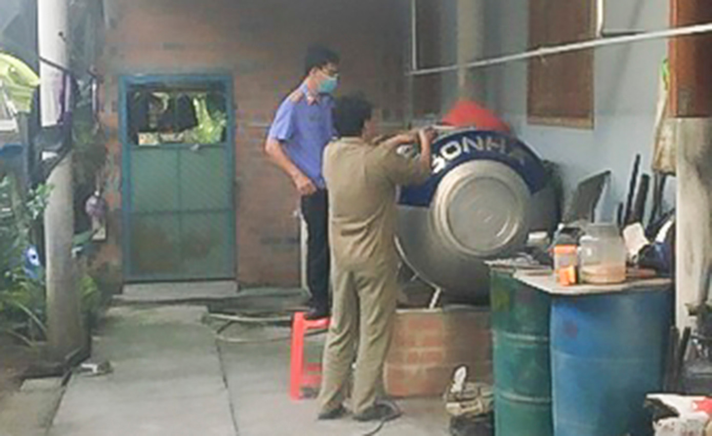 Hiện trường nơi xảy ra vụ việc. (Ảnh: N.Giang) Hiện trường nơi xảy ra vụ việc. (Ảnh: N.Giang)