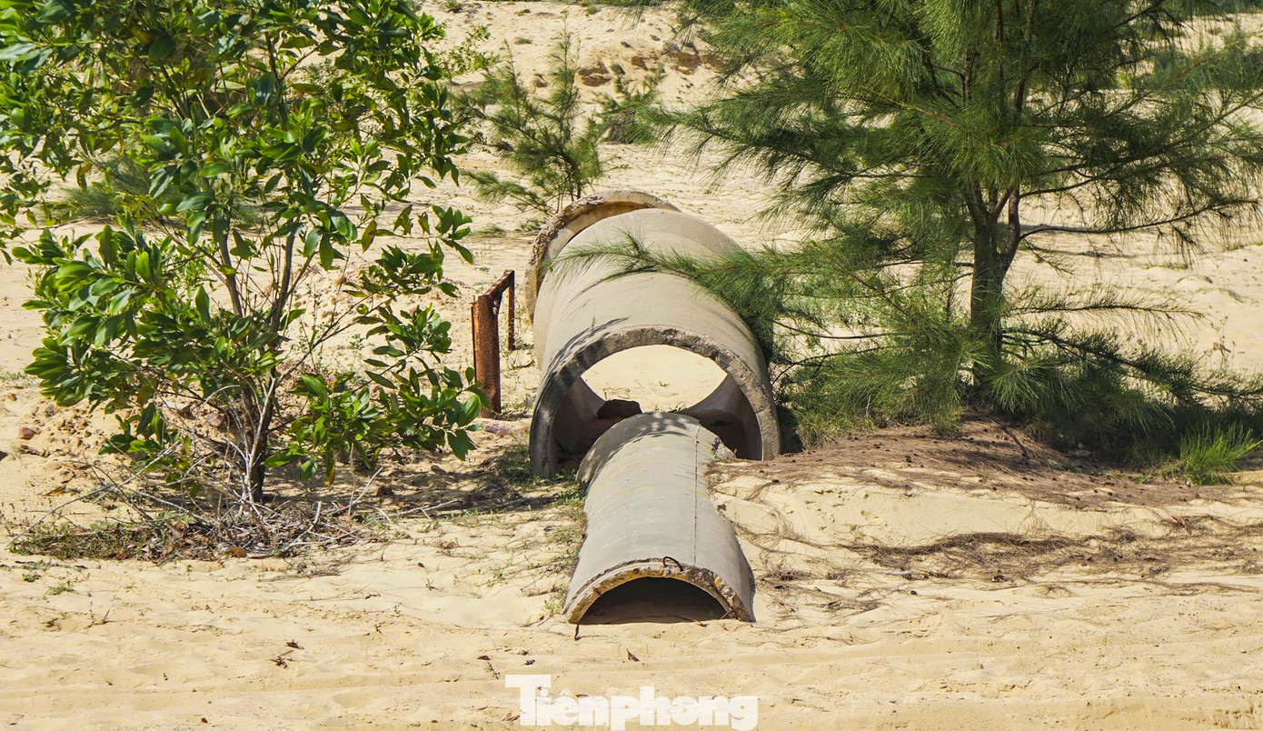 Với thực trạng trên, UBND tỉnh Bình Định đã có văn bản xin ý kiến Bộ Công an về việc thu hồi đất dự án này do vi phạm luật đất đai. Ảnh: Trương Định.