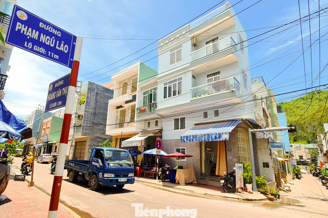 Gói thầu thi công xây dựng hệ thống đường giao thông, hạ tầng kỹ thuật tuyến đường Trần Thị Kỷ, đường Phạm Ngũ Lão, hẻm 50 qua thanh tra phát hiện nhiều sai phạm. Ảnh: Trương Định