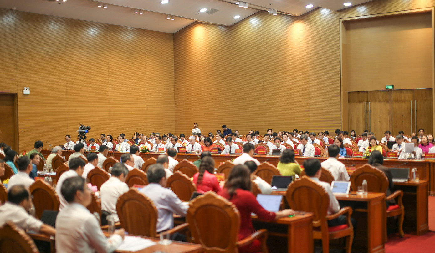 Lãnh đạo sở, ngành, địa phương dự hội nghị. Ảnh: Trương Định Lãnh đạo sở, ngành, địa phương dự hội nghị. Ảnh: Trương Định