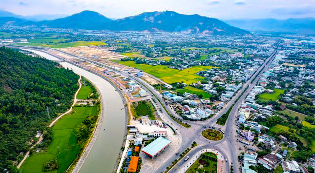 Khu đô thị mới Long Vân. Ảnh: Dũng Nhân Khu đô thị mới Long Vân. Ảnh: Dũng Nhân