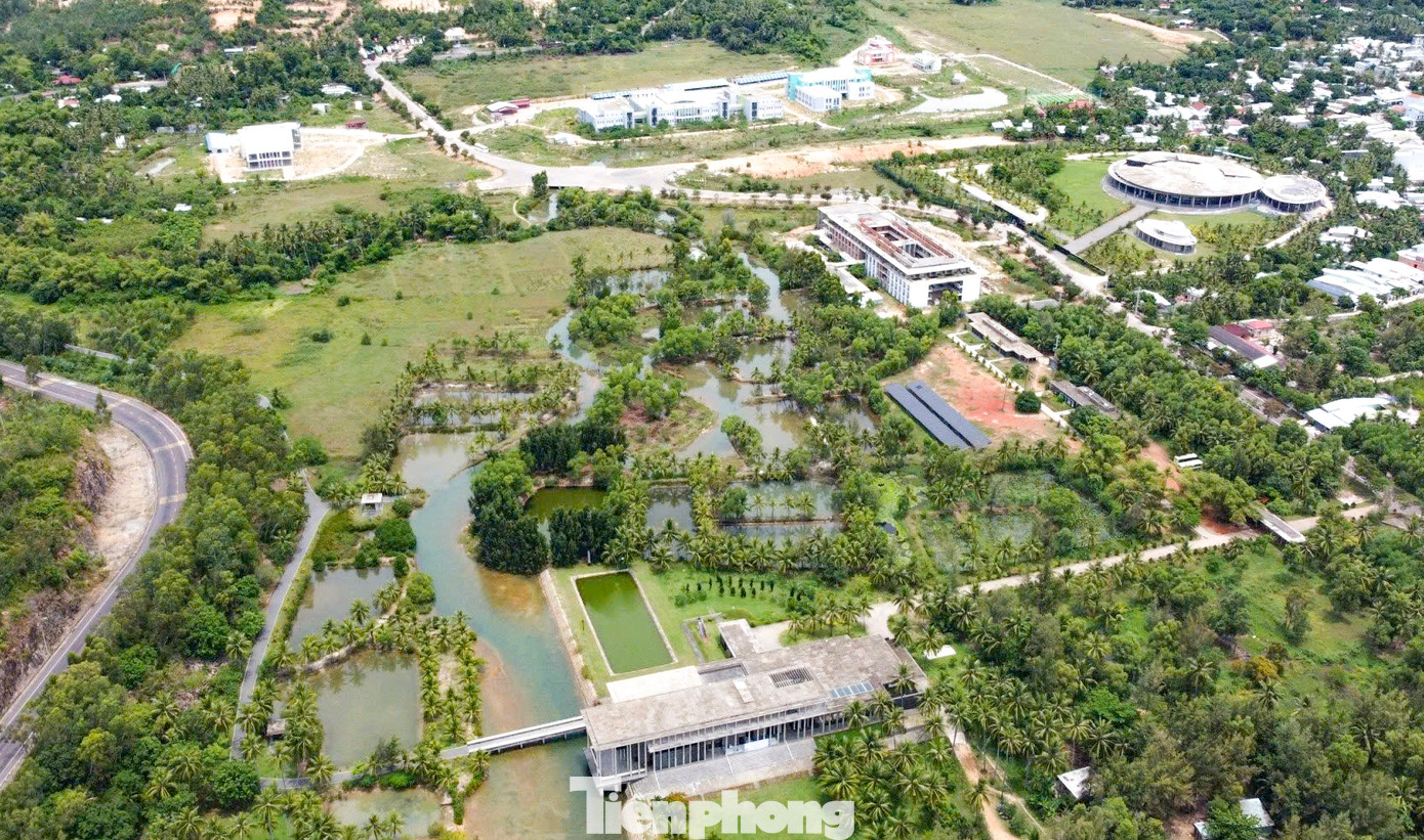 Một góc của Khu đô thị Khoa học và Giáo dục Quy Hòa.