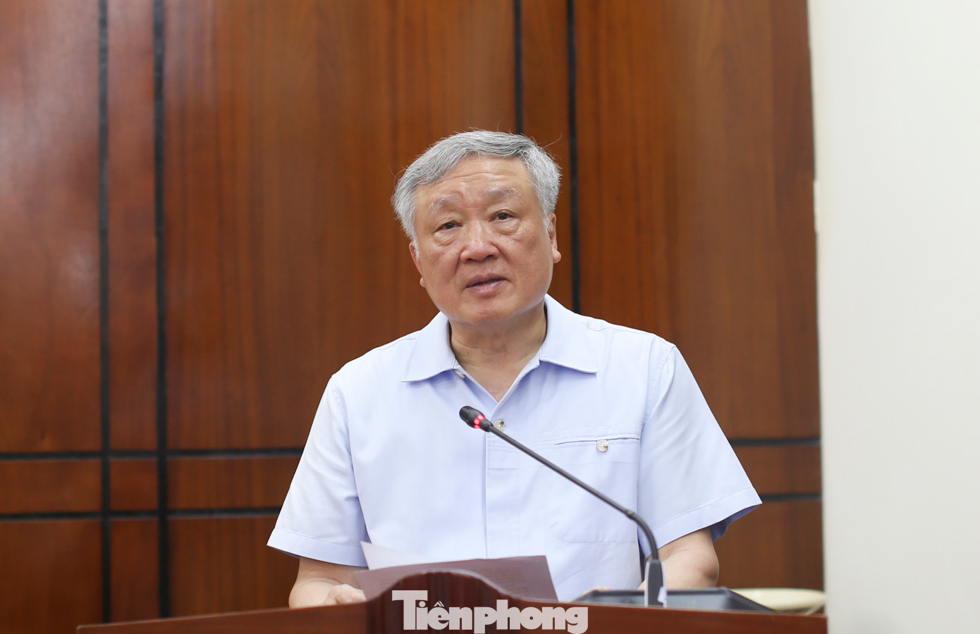 Phó Thủ tướng Thường trực Nguyễn Hòa Bình phát biểu. Ảnh: Trương Định