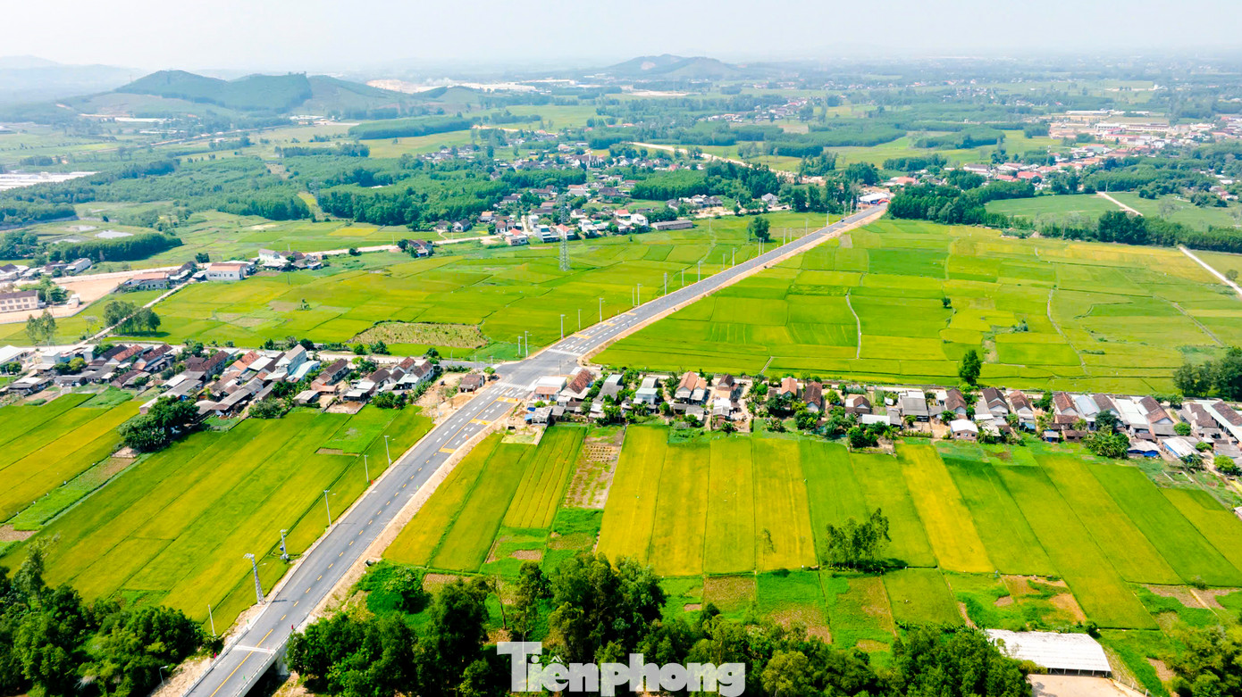 Tuyến đường kết nối có chiều dài 19,45km. Ảnh: Dũng Nhân Tuyến đường kết nối có chiều dài 19,45km. Ảnh: Dũng Nhân