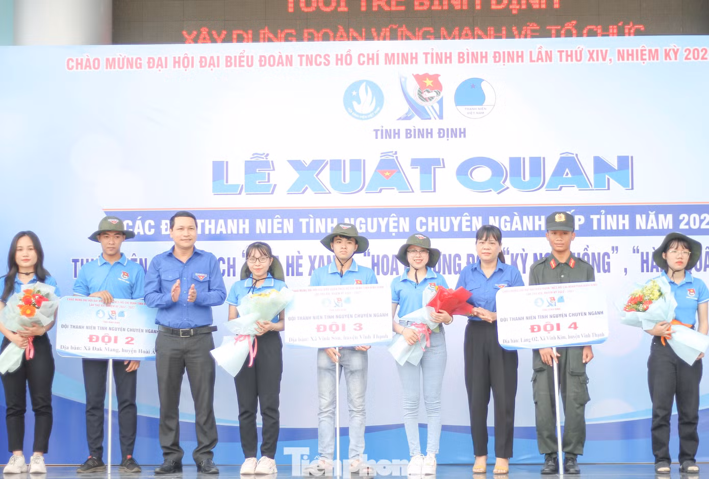 Lễ xuất quân các đội TNTN chuyên ngành cấp tỉnh năm 2022. Ảnh: Trương Định Lễ xuất quân các đội TNTN chuyên ngành cấp tỉnh năm 2022. Ảnh: Trương Định