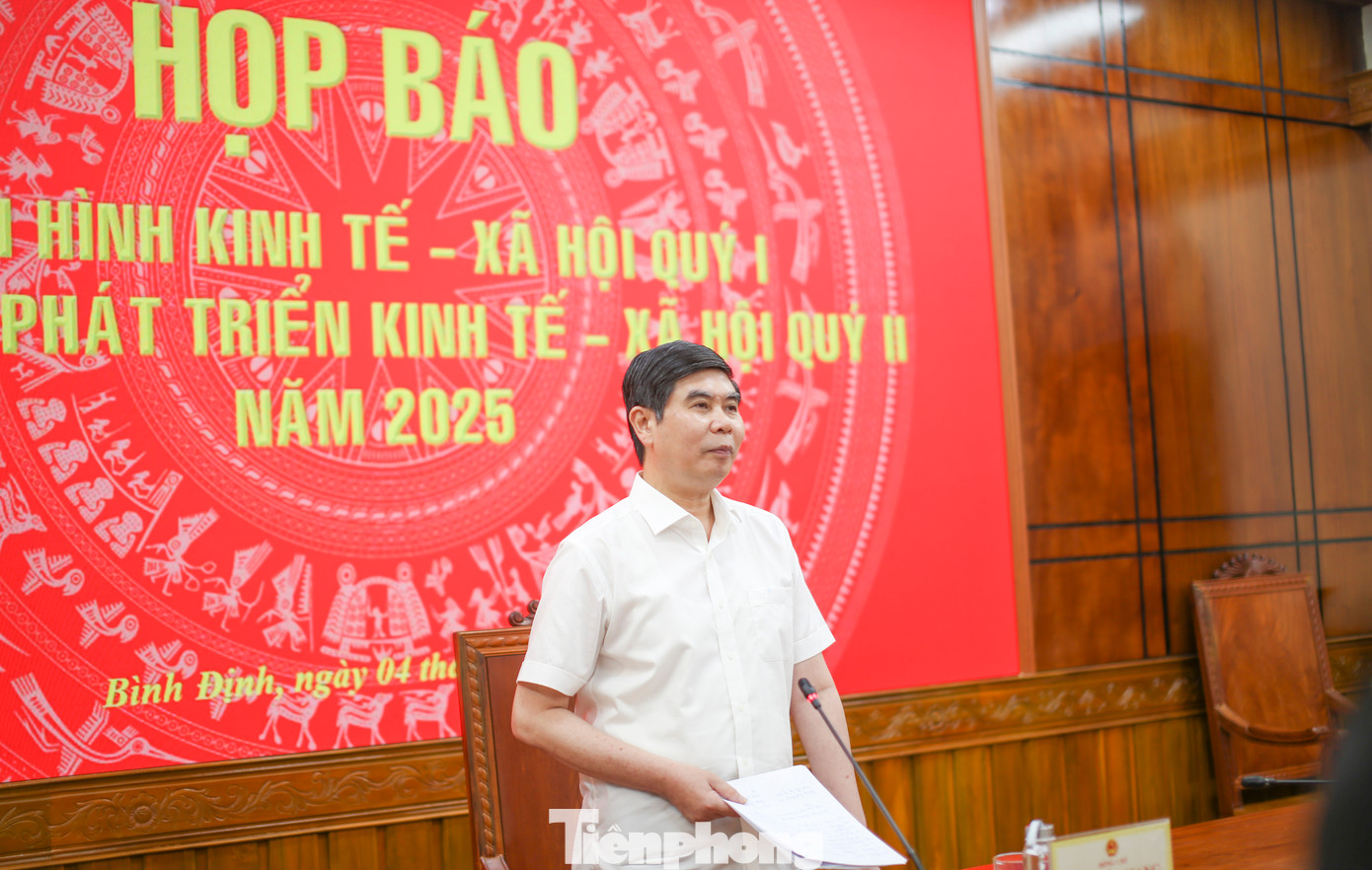 Ông Lâm Hải Giang - Phó Chủ tịch UBND tỉnh Bình Định. Ảnh: Trương Định.