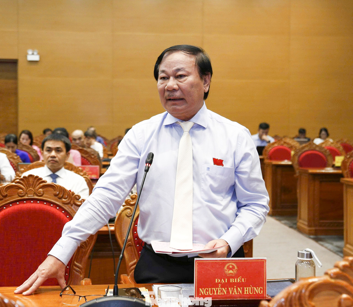 Đại biểu Nguyễn Văn Hùng. Ảnh: A.P. Đại biểu Nguyễn Văn Hùng. Ảnh: A.P.