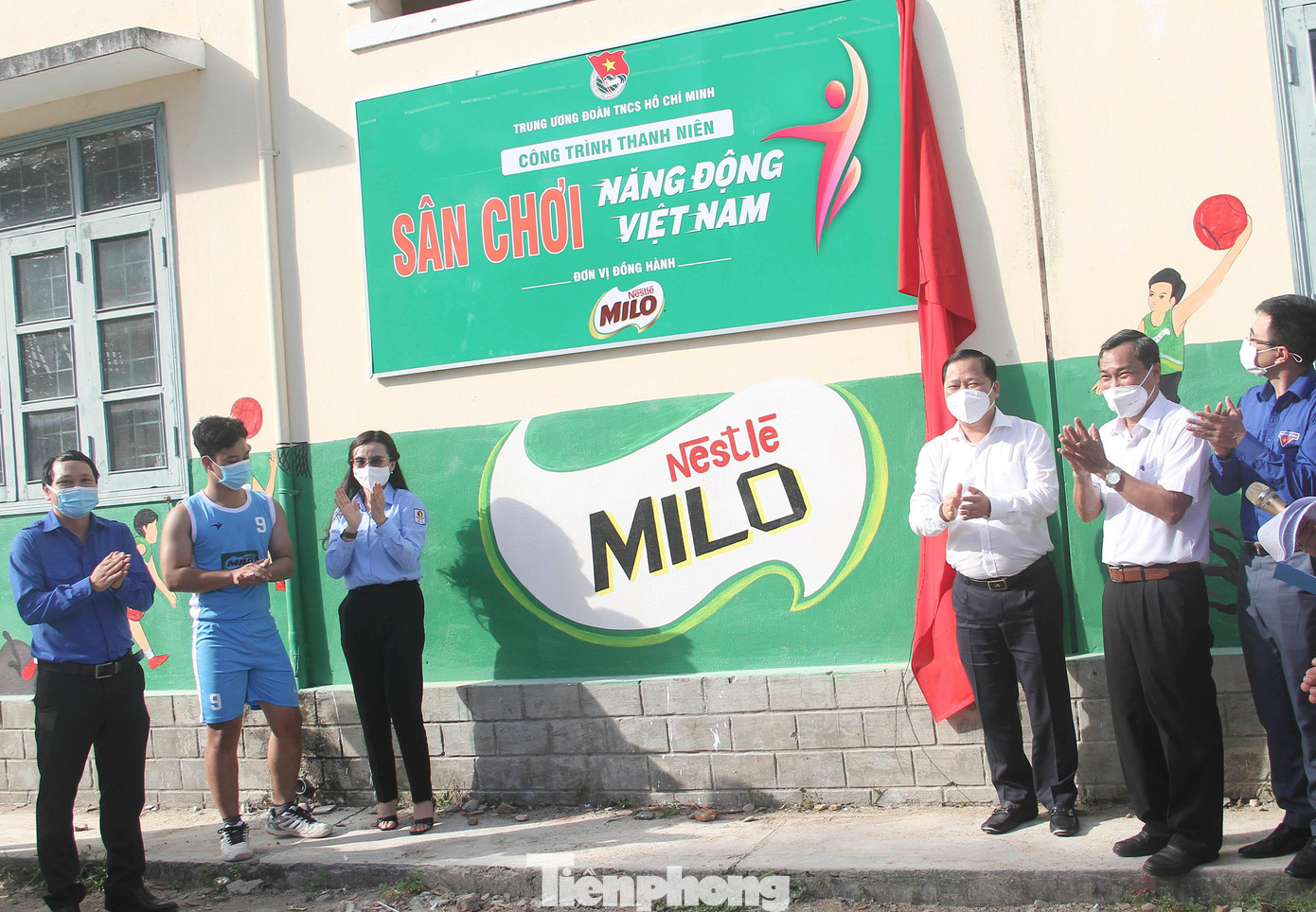 Khánh thành công trình thanh niên &quot;Sân chơi năng động Việt Nam&quot;. Ảnh: Trương Định