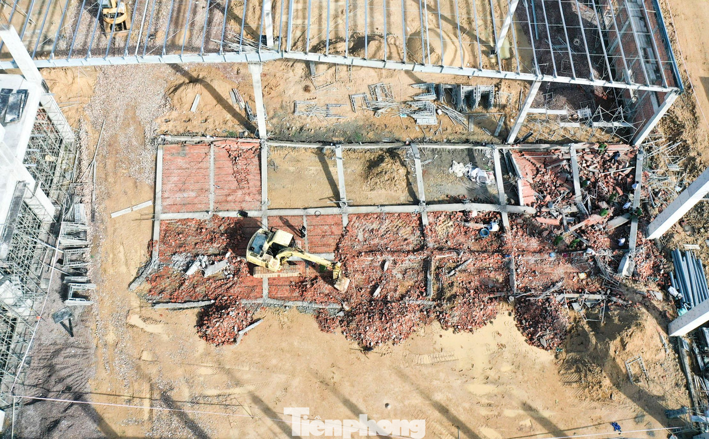 Hiện trường vụ việc. Ảnh: Trương Định Hiện trường vụ việc. Ảnh: Trương Định