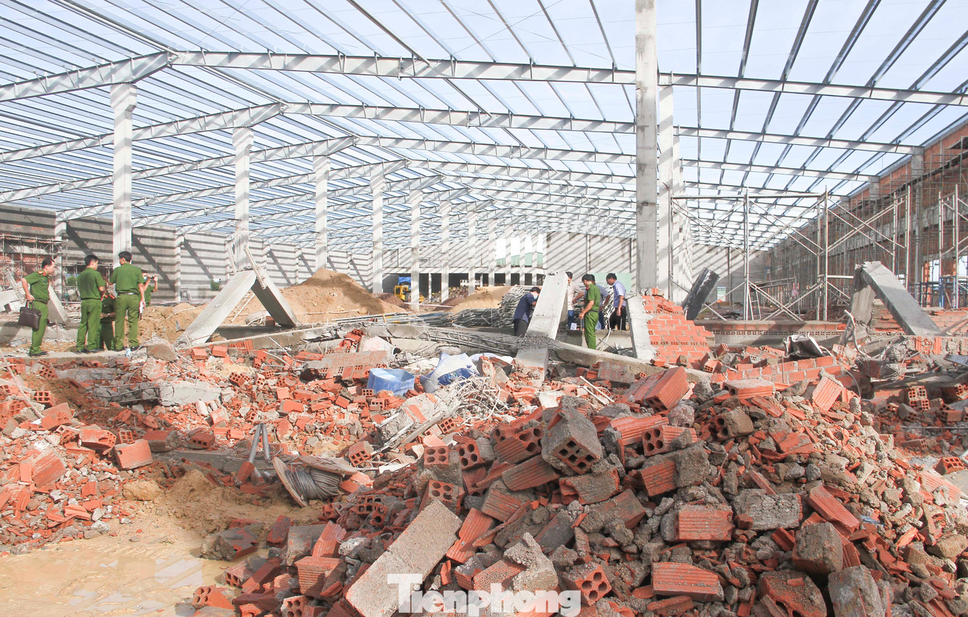 Hiện trường sự việc. Ảnh: Trương Định Hiện trường sự việc. Ảnh: Trương Định