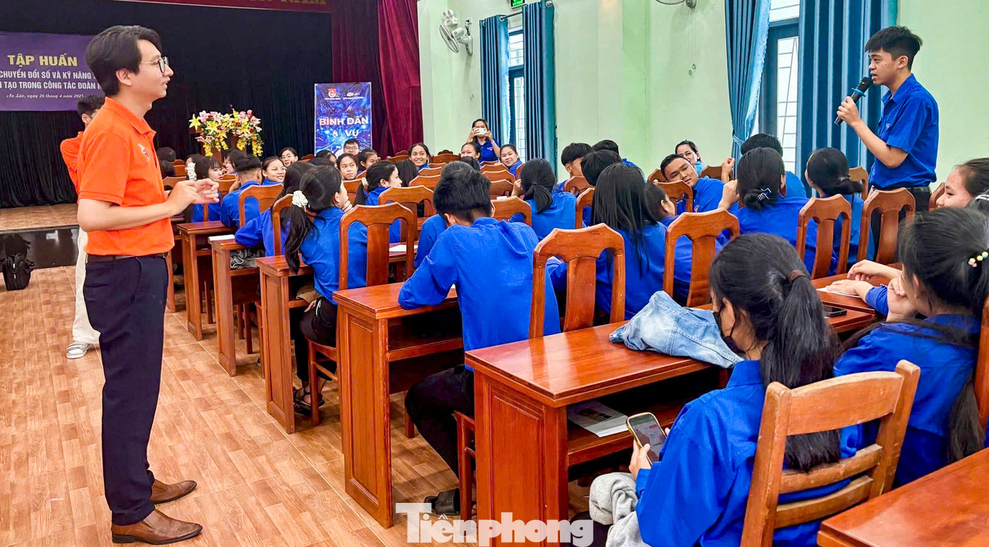 Tổ chức các lớp tập huấn cho ĐVTN.