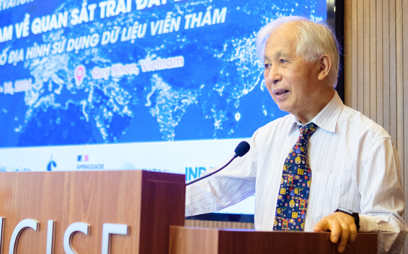 GS. Trần Thanh Vân. Ảnh: ICISE GS. Trần Thanh Vân. Ảnh: ICISE