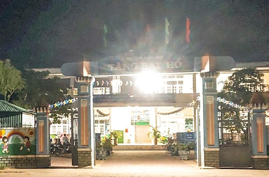 Trường Mầm non Tăng Bạt Hổ. Ảnh: TT Trường Mầm non Tăng Bạt Hổ. Ảnh: TT