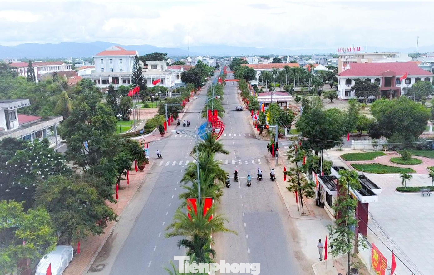 Một góc của thị xã An Nhơn. Ảnh: Trương Định