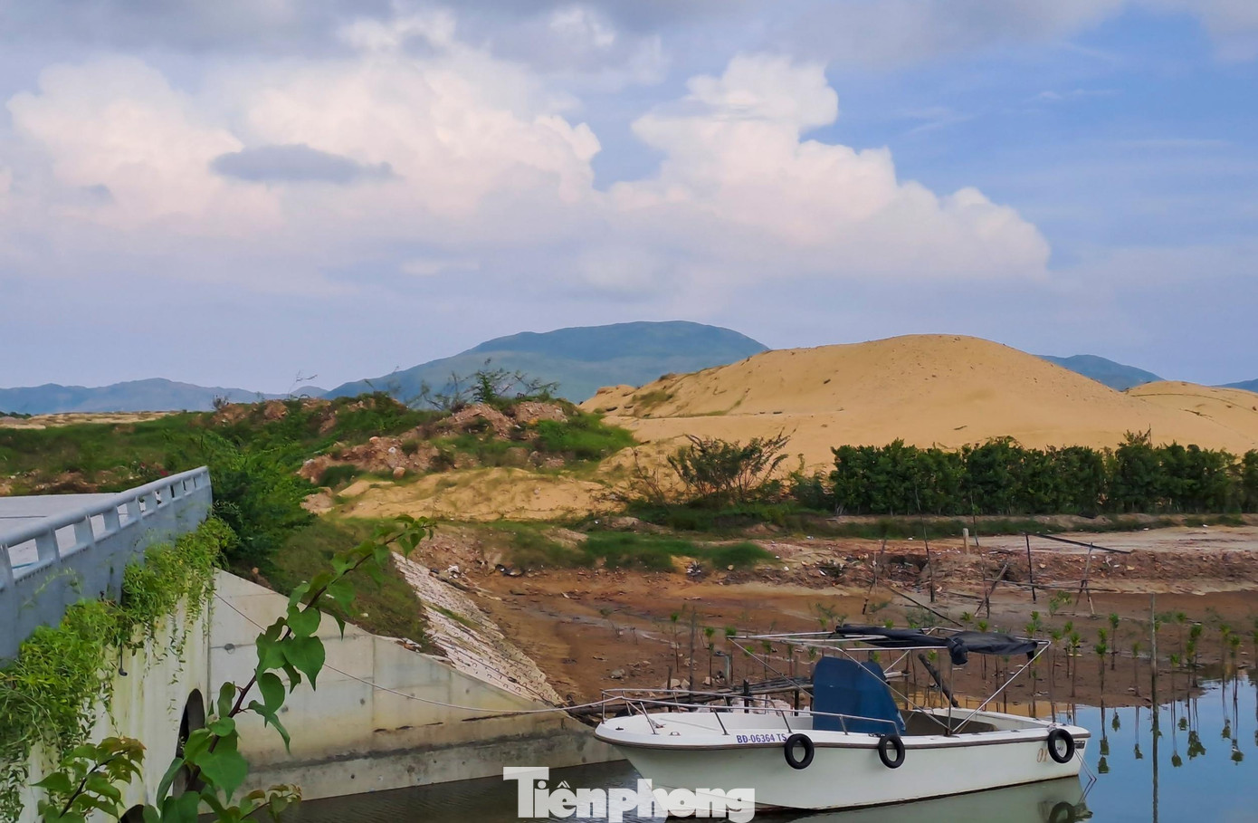 Chi cục Thuế TP Quy Nhơn đã cưỡng chế các tài khoản của công ty nhưng trong các tài khoản đều không có tiền. Sắp tới, Chi cục Thuế sẽ cưỡng chế hóa đơn, nếu doanh nghiệp vẫn không chấp hành thì đơn vị sẽ tham mưu, đề xuất tỉnh thu hồi dự án. Ảnh: T.Đ