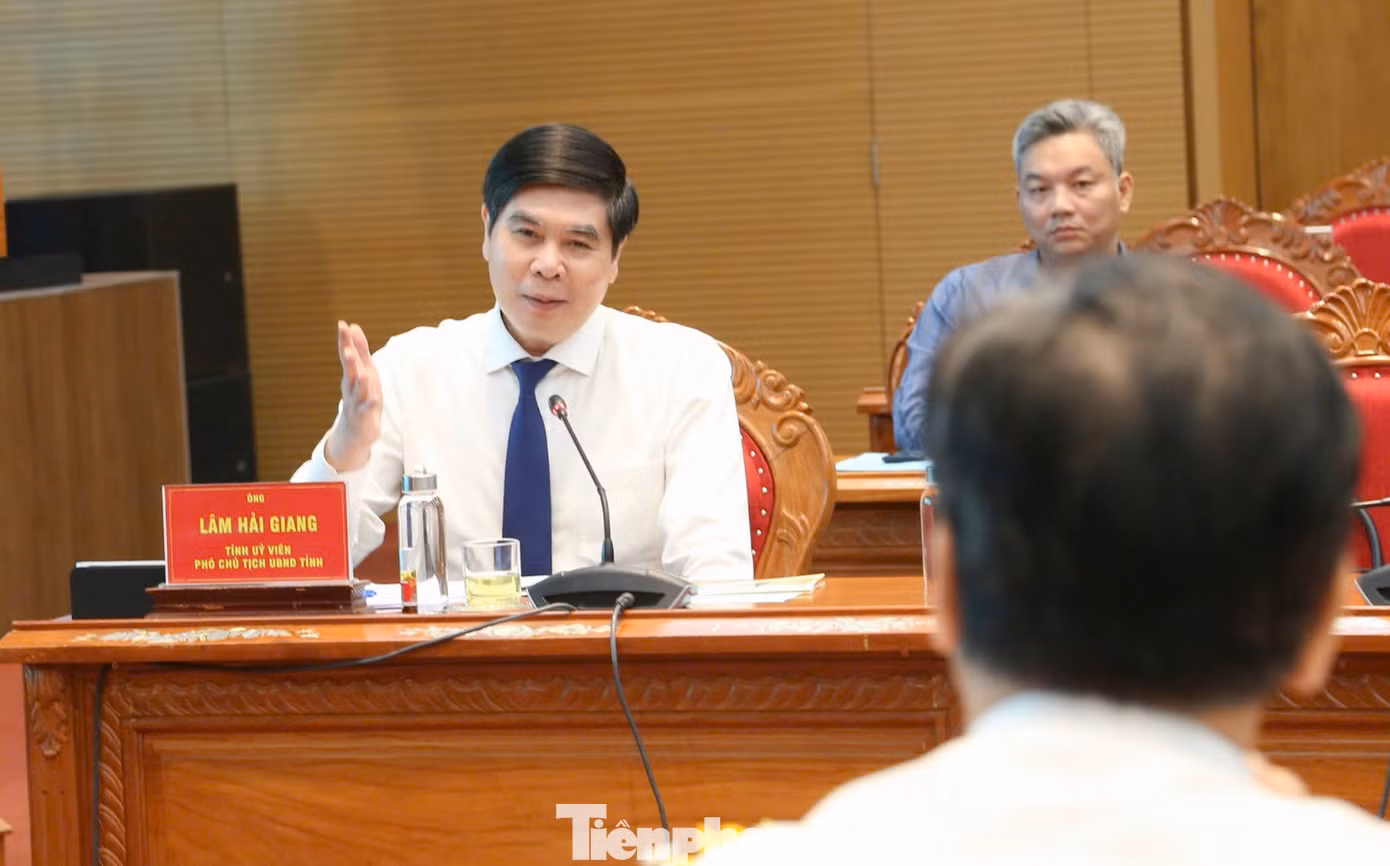 Phó Chủ tịch Lâm Hải Giang. Ảnh: Trương Định
