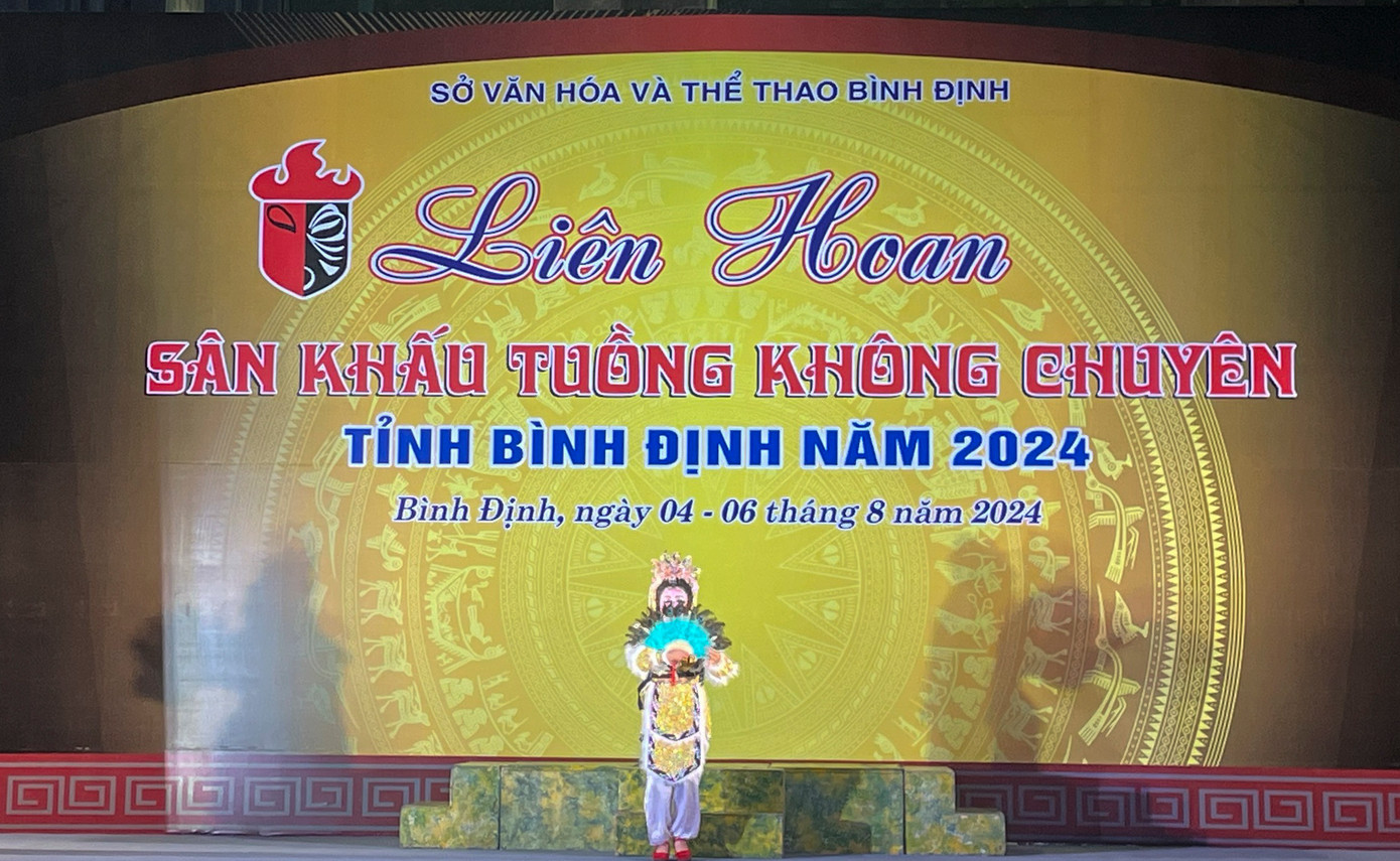 Liên hoan Sân khấu tuồng (hát bội) không chuyên tỉnh Bình Định năm 2024.