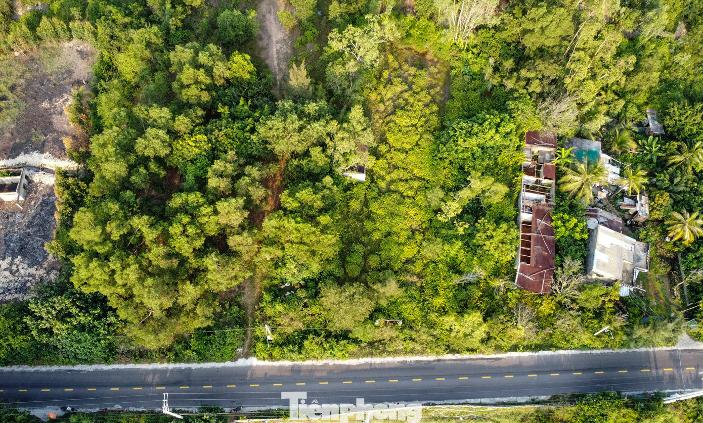 Theo lãnh đạo UBND xã Nhơn Hội, có 84 hộ dân bị ảnh hưởng bởi dự án, ngành chức năng đã tiến hành kiểm đếm tài sản. Tổ công tác của Ban Quản lý Khu Kinh tế (KTT) tỉnh Bình Định đã tham mưu phương án 8 đợt đền bù trình UBND tỉnh. (Ảnh: Trương Định).