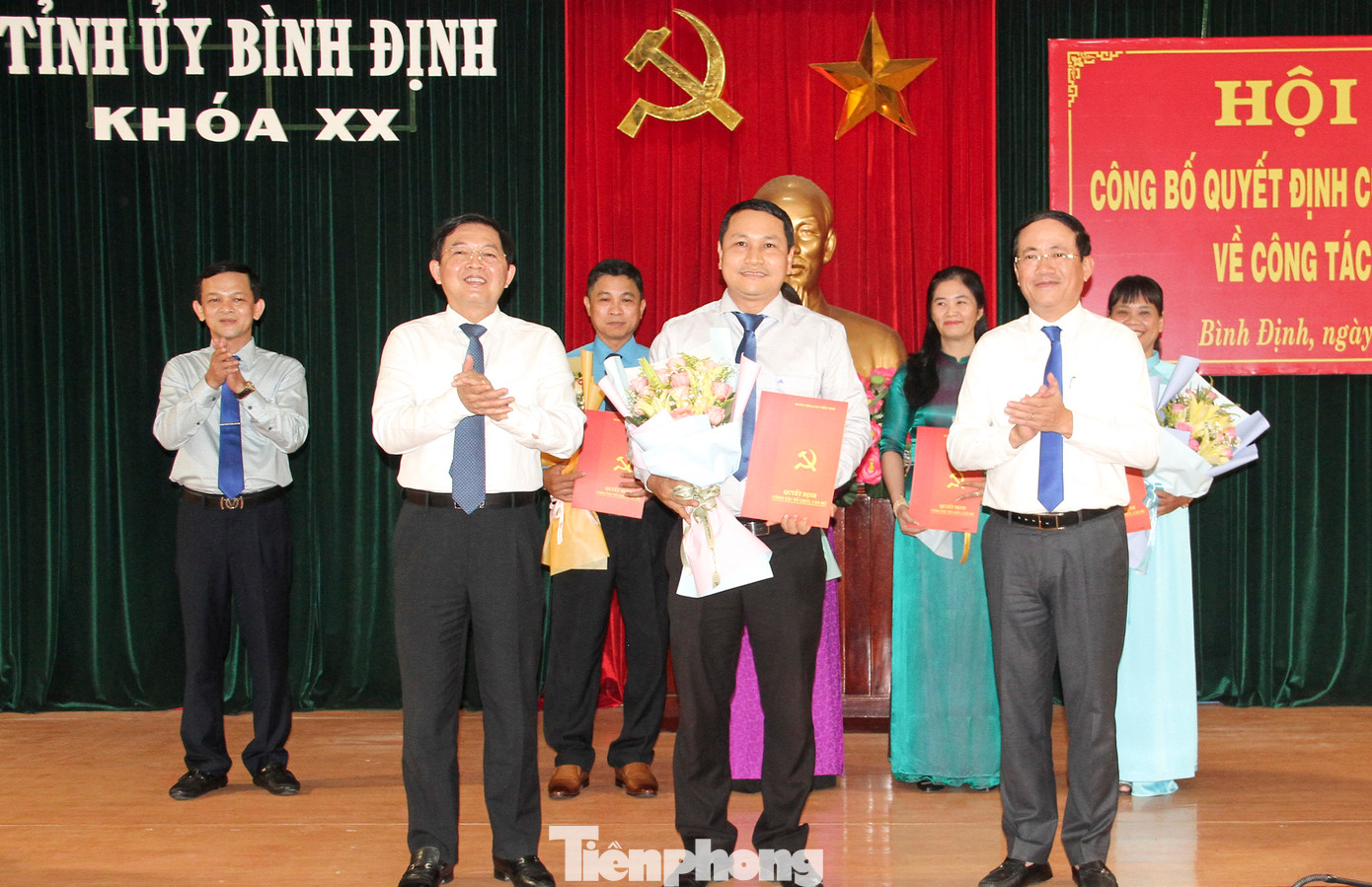 Ông Hà Duy Trung được Ban Thường vụ Tỉnh ủy Bình Định điều động làm Bí thư Đảng đoàn LĐLĐ Bình Định. Ảnh: Trương Định