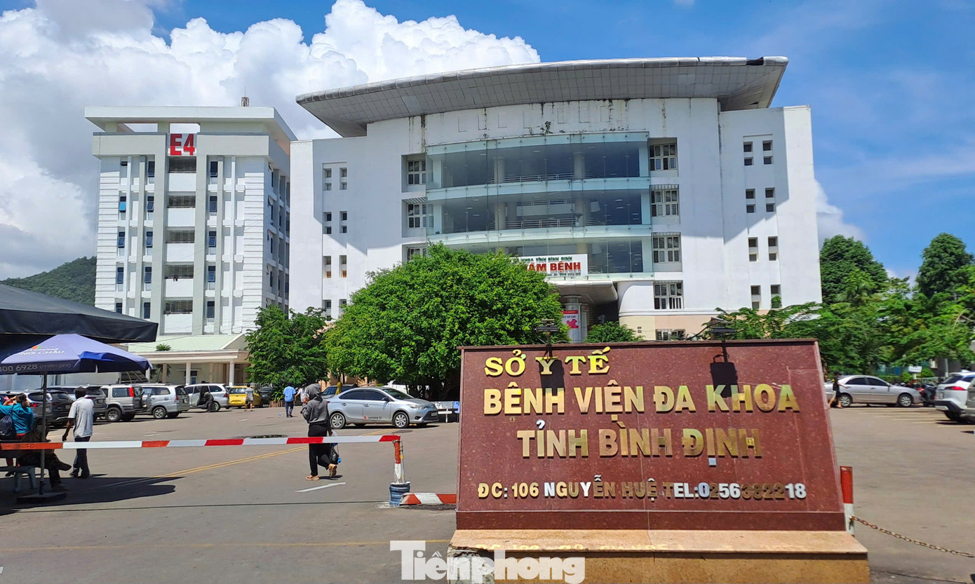 Bệnh viện đa khoa tỉnh Bình Định. Ảnh: Trương Định