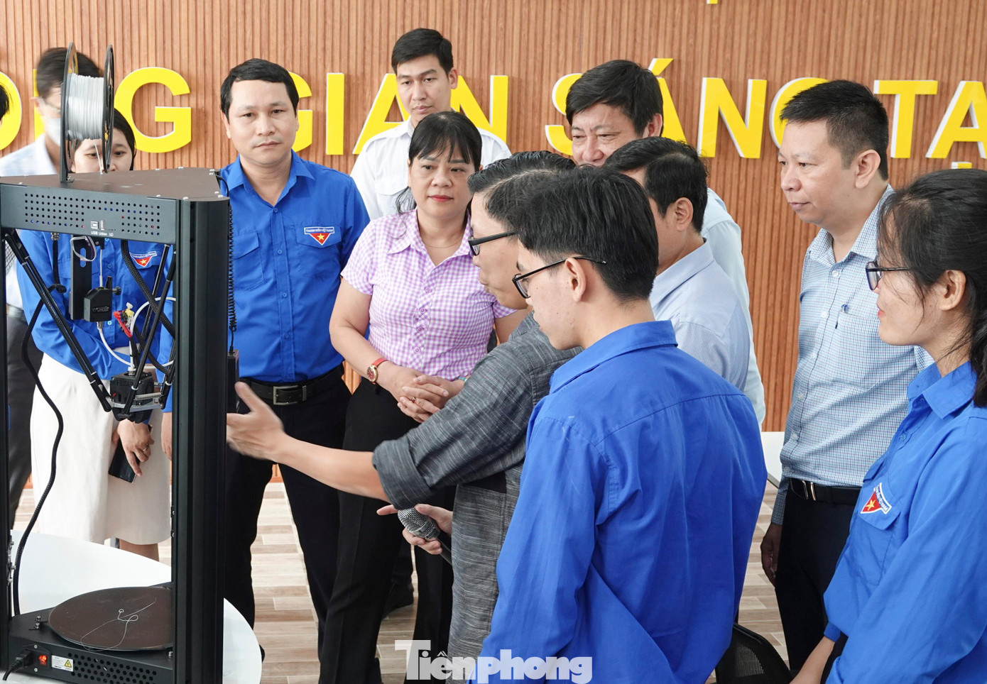 Công trình được đặt tại khu vực trường Đại học Quy Nhơn. Ảnh: Tuệ An Công trình được đặt tại khu vực trường Đại học Quy Nhơn. Ảnh: Tuệ An