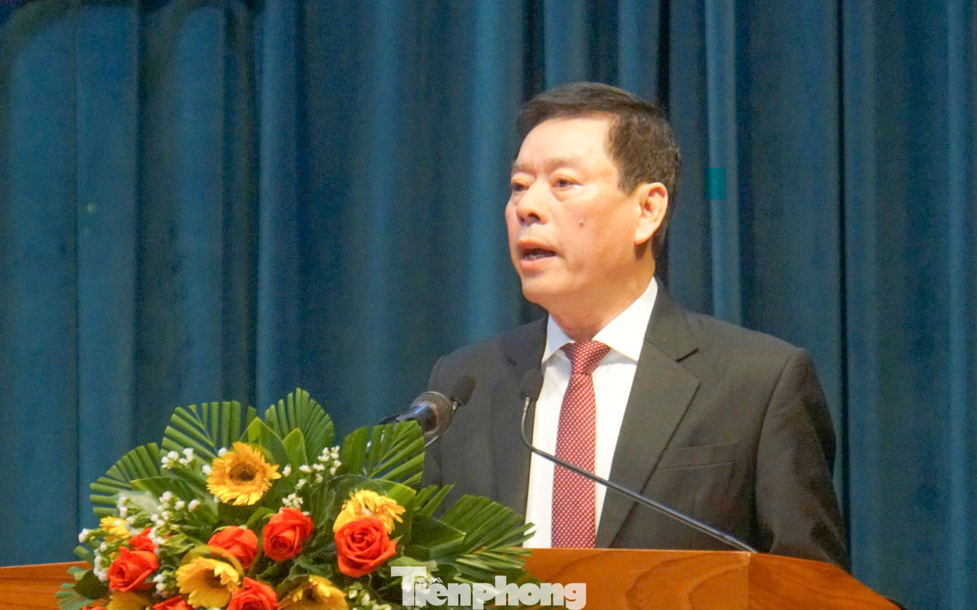 Giám đốc Sở KH&amp;ĐT Bình Định Lê Hoàng Nghi. Ảnh: Trương Định.