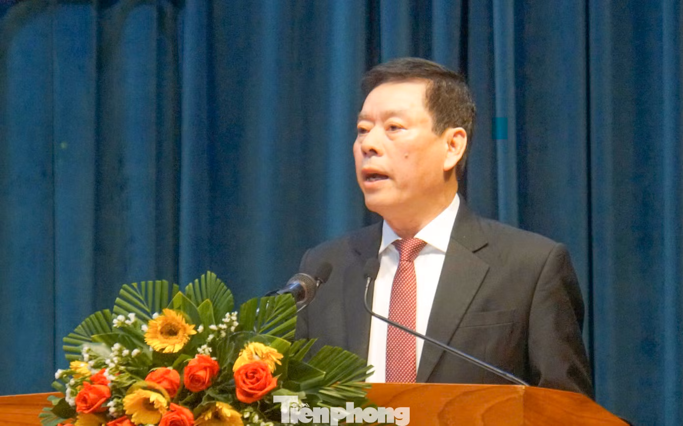 Giám đốc Sở KH&amp;ĐT Bình Định Lê Hoàng Nghi. Ảnh: Trương Định.