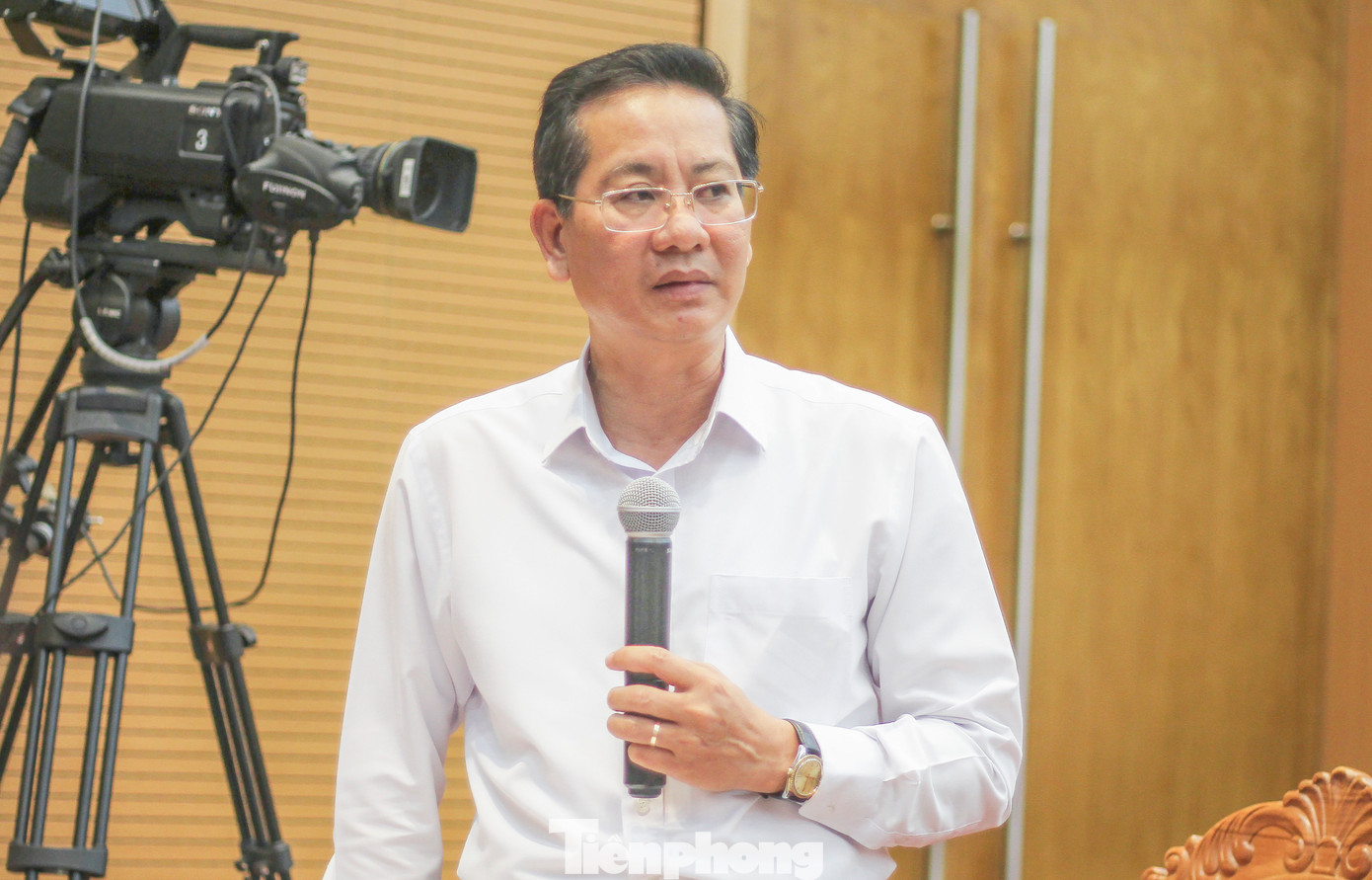 Ông Lê Văn Tùng, Giám đốc Sở TN&MT tỉnh Bình Định. Ảnh: Trương Định