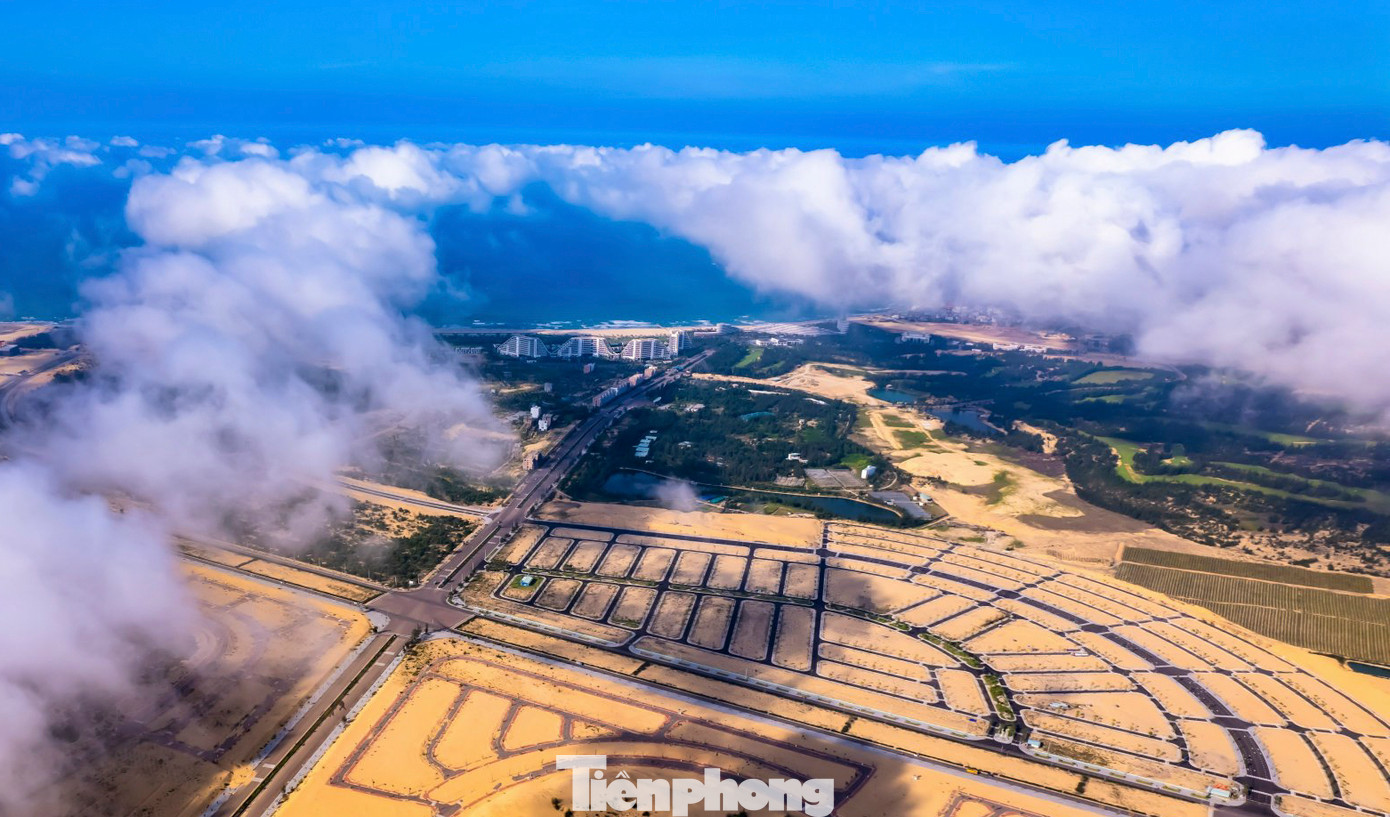 Một góc Khu Kinh tế Nhơn Hội. (Ảnh: Dũng Nhân).