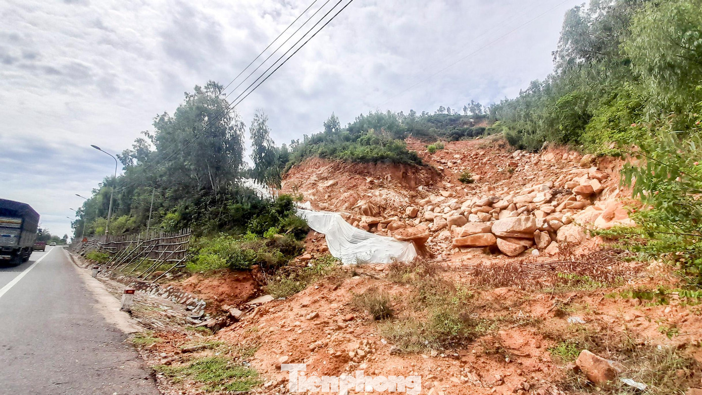 Một điểm trên tuyến Quy Nhơn - Sông Cầu. Ảnh: Trương Định Một điểm trên tuyến Quy Nhơn - Sông Cầu. Ảnh: Trương Định