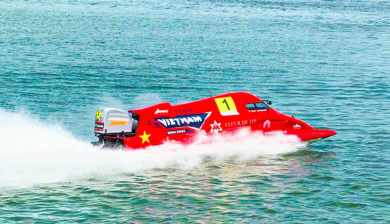 Giải đua F1H2O năm nay tiếp tục đến Bình Định. Ảnh: BTC