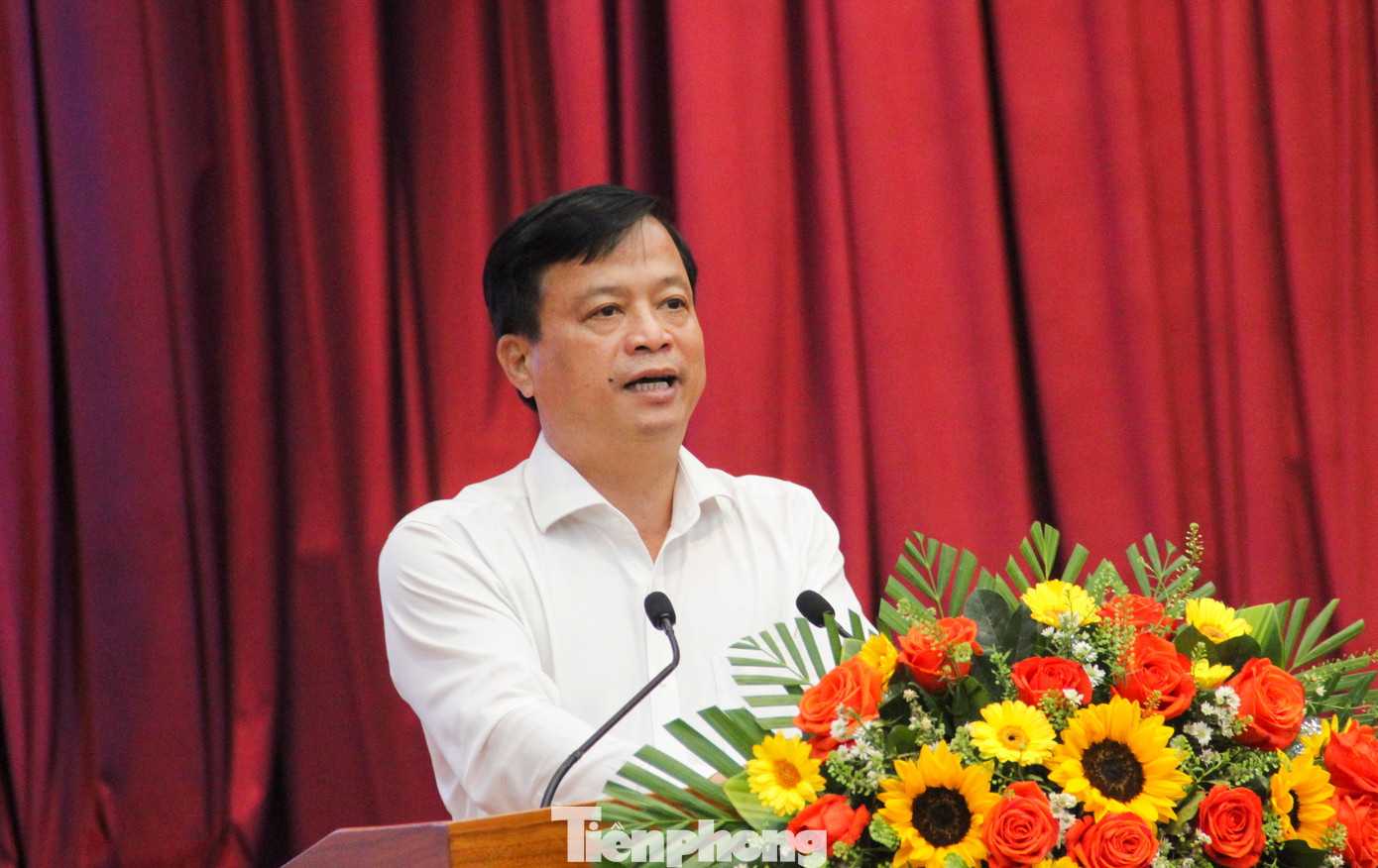 Ông Nguyễn Tuấn Thanh - Phó Chủ tịch Thường trực UBND tỉnh Bình Định. (Ảnh: Trương Định)