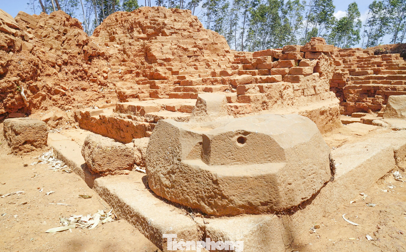 Cũng theo TS. Triệu, từ những di tích và di vật, so sánh với kiến trúc tháp Chămpa đã được khai quật nghiên cứu, kết hợp các minh văn đã được phát hiện từ trước cho đến nay, có khả năng phế tích tháp Đại Hữu có niên đại khoảng giữa thế kỷ 13. Trong quá trình khai quật phát hiện các mảnh gốm gia dụng có niên đại khoảng thế kỷ 17-18.