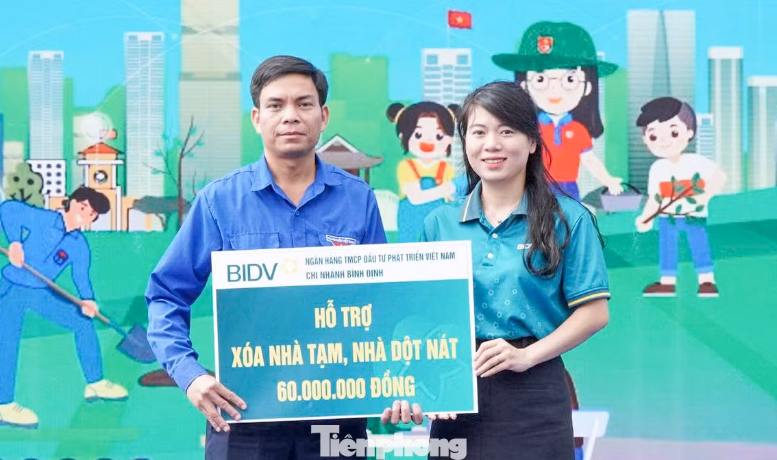 Hỗ trợ xóa nhà tạm, nhà dột nát.