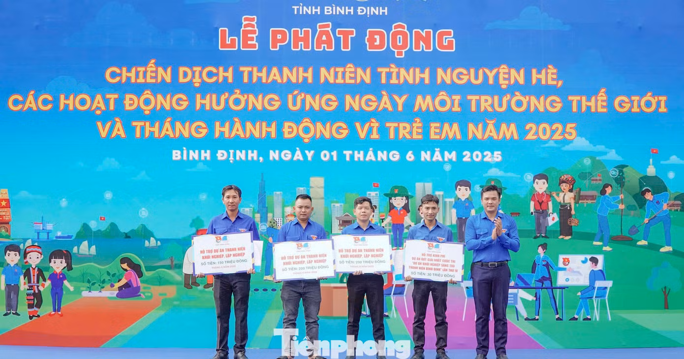Hỗ trợ các dự án thanh niên.