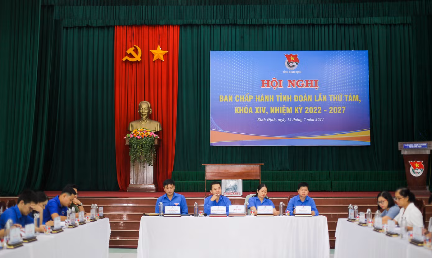 Hội nghị Ban Chấp hành Tỉnh Đoàn lần thứ 8.
