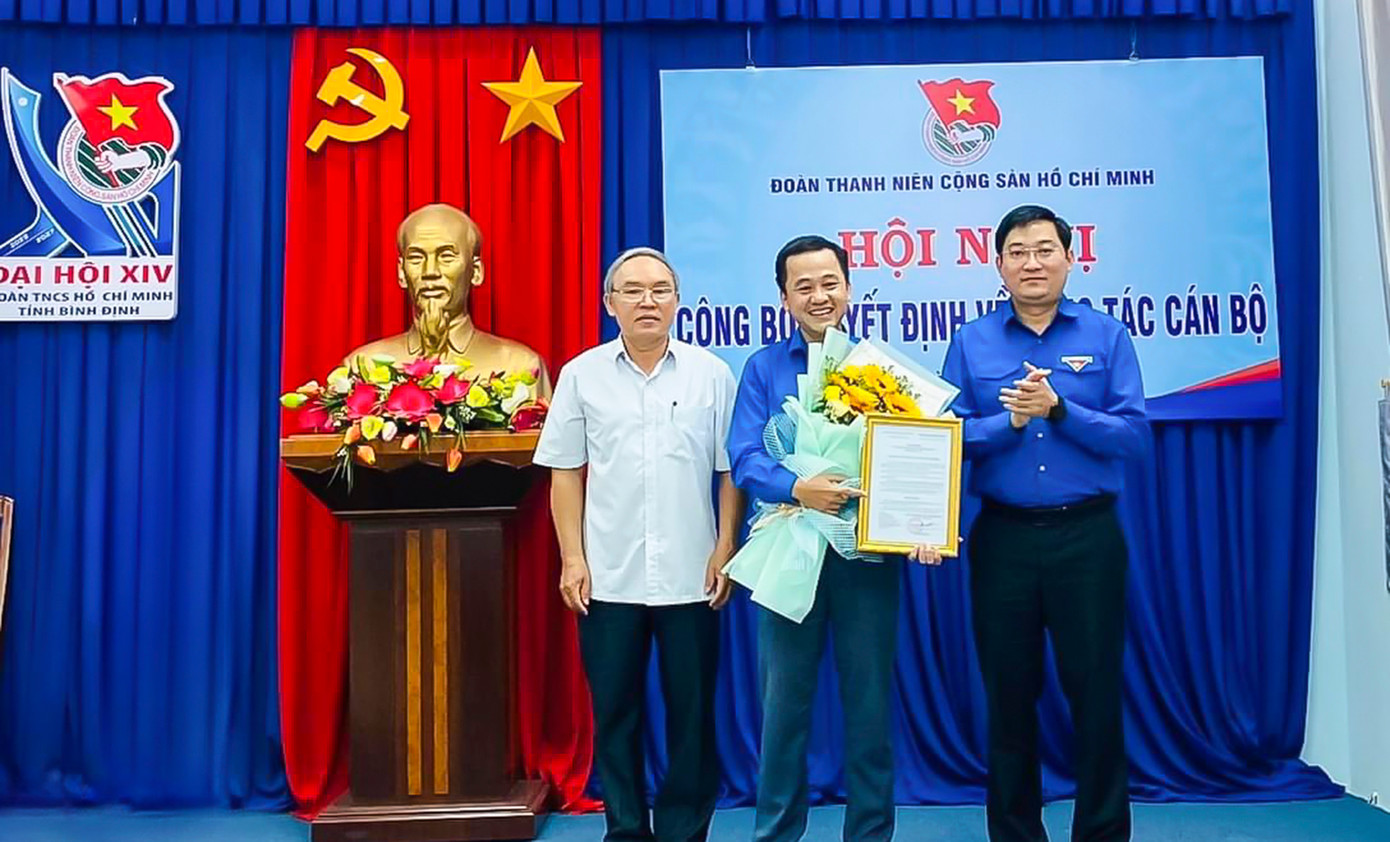 Anh Nguyễn Thành Trung giữ chức Bí thư Tỉnh Đoàn Bình Định ảnh 1 Anh Nguyễn Thành Trung giữ chức Bí thư Tỉnh Đoàn Bình Định ảnh 1