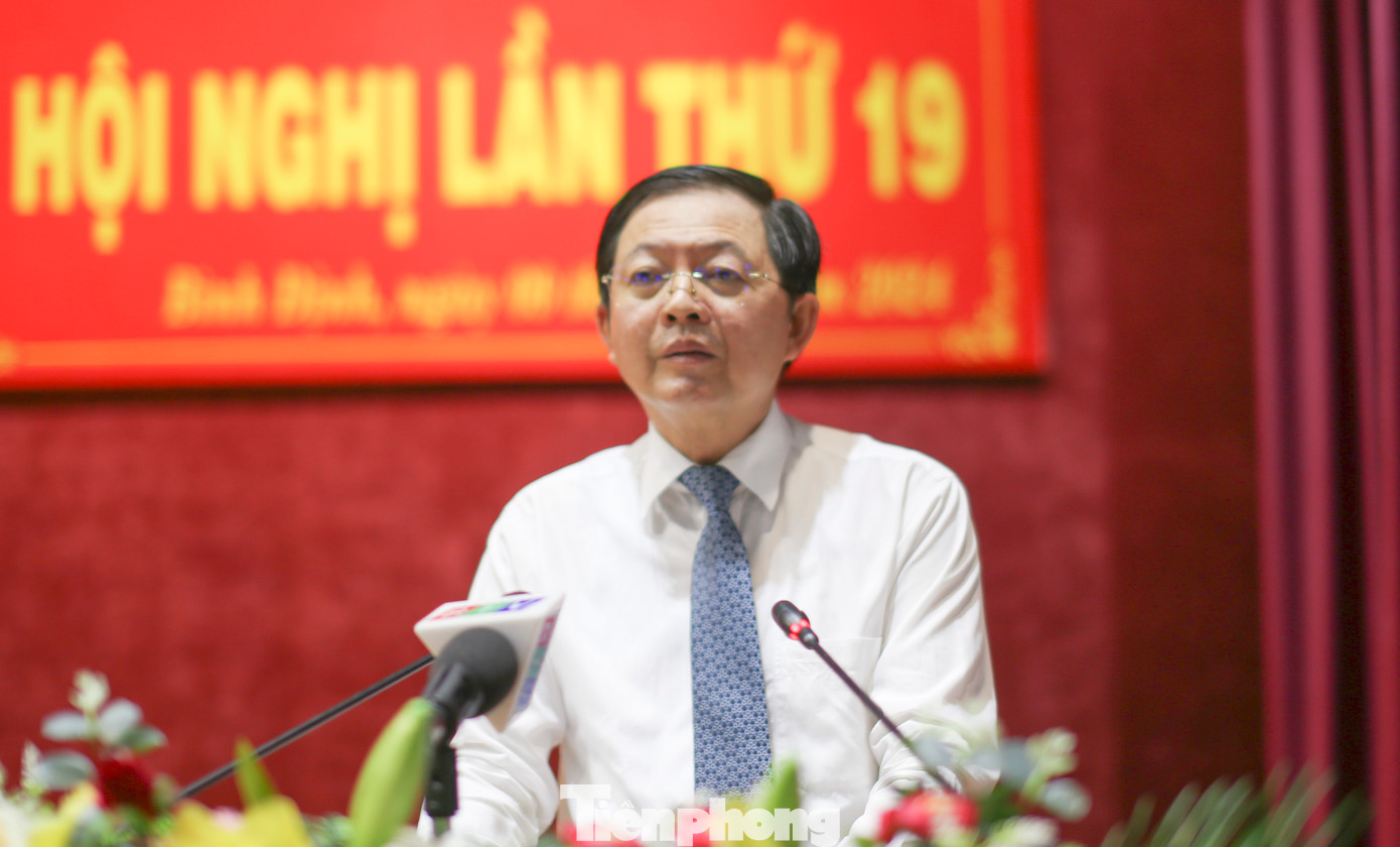 Ông Hồ Quốc Dũng, Bí thư Tỉnh ủy Bình Định. Ảnh: Trương Định Ông Hồ Quốc Dũng, Bí thư Tỉnh ủy Bình Định. Ảnh: Trương Định